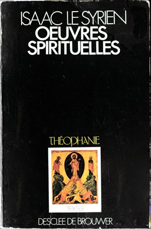 Photo of cover of Jacques Touraille's French Translation of the Ascetical Homilies from the Greek
